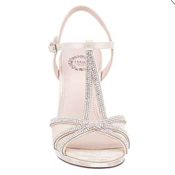 I. Miller Shoes - I Miller Ramona Heeled Sandal in Gold — GREAT PROM SHOES!!